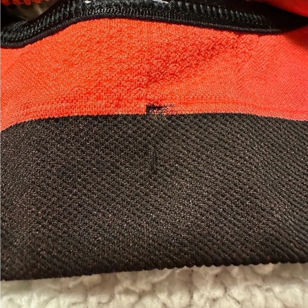 Lululemon Hold Your Om Bra Seamless Heathered Grapefruit Orange